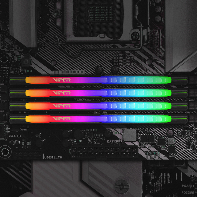 RAM VIPER 16GB (2x8) 3600MHz Steel RGB