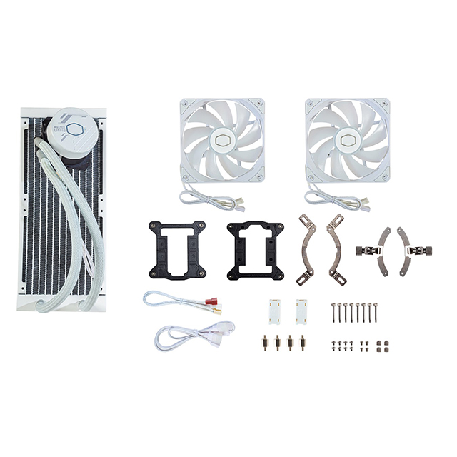 AIO Cooler Master 240L Core RGB Blanco