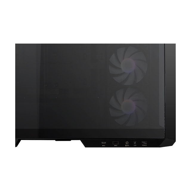 Gabinete MSI MAG PANO M100R Negro