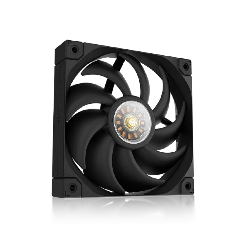 Kit de 3 Ventiladores 120mm DeepCool FT12, Color Negro