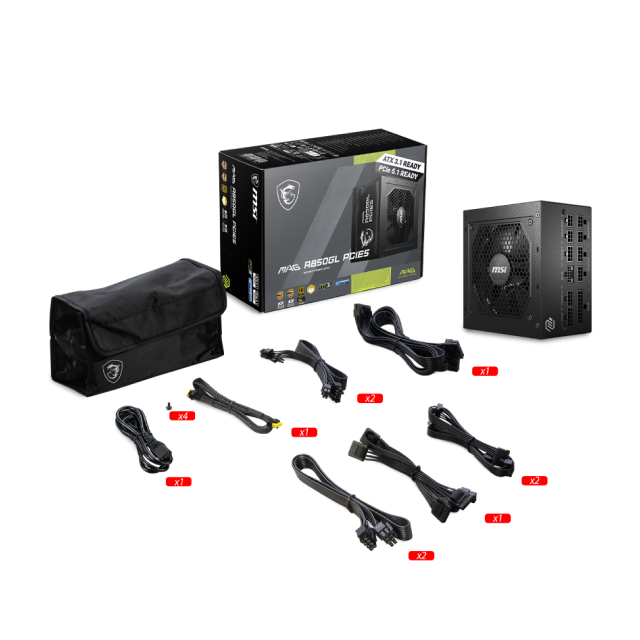 PSU MSI MAG A850GL PCIE5 850W
