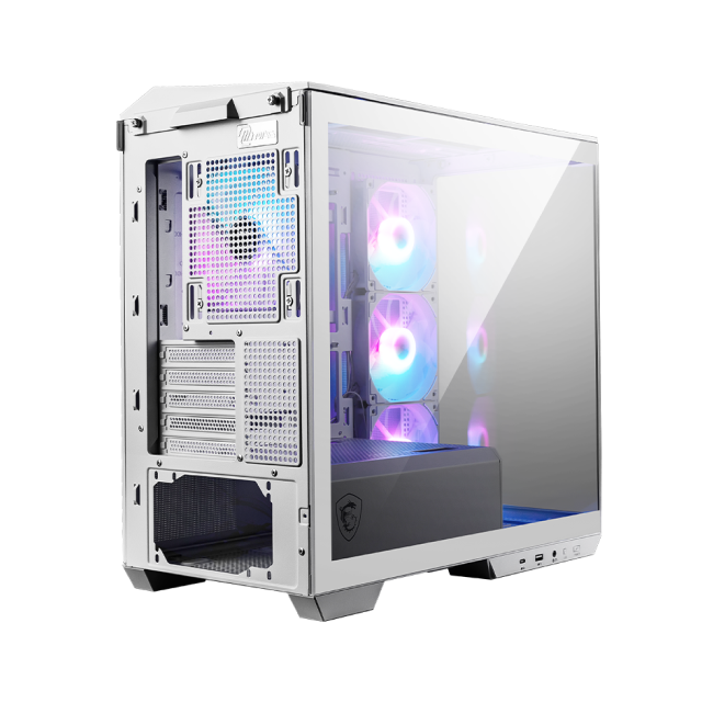 Gabinete MSI MAG PANO M100R PZ Blanco