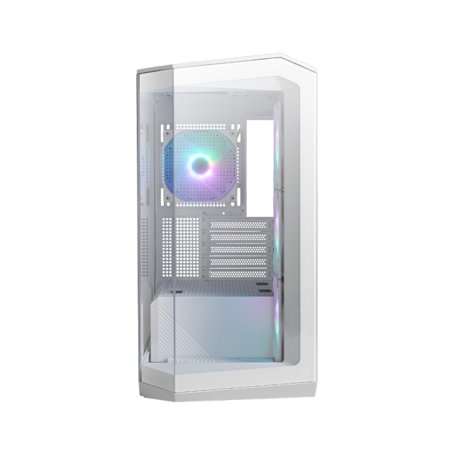 Gabinete MSI MAG PANO M100R PZ Blanco