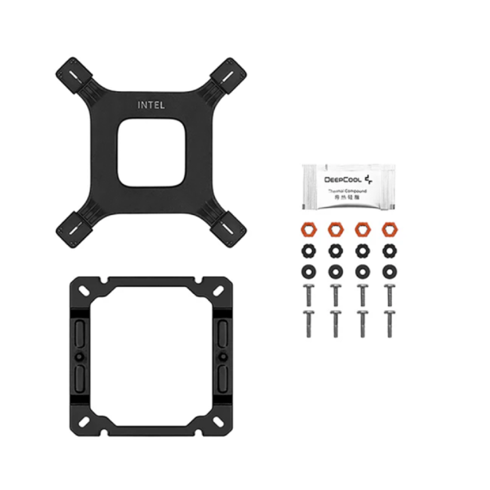 Disipador de Aire DeepCool AG400 BK ARGB V2, 1 Torre 1 Ventilador 120mm ARGB, Color Negro