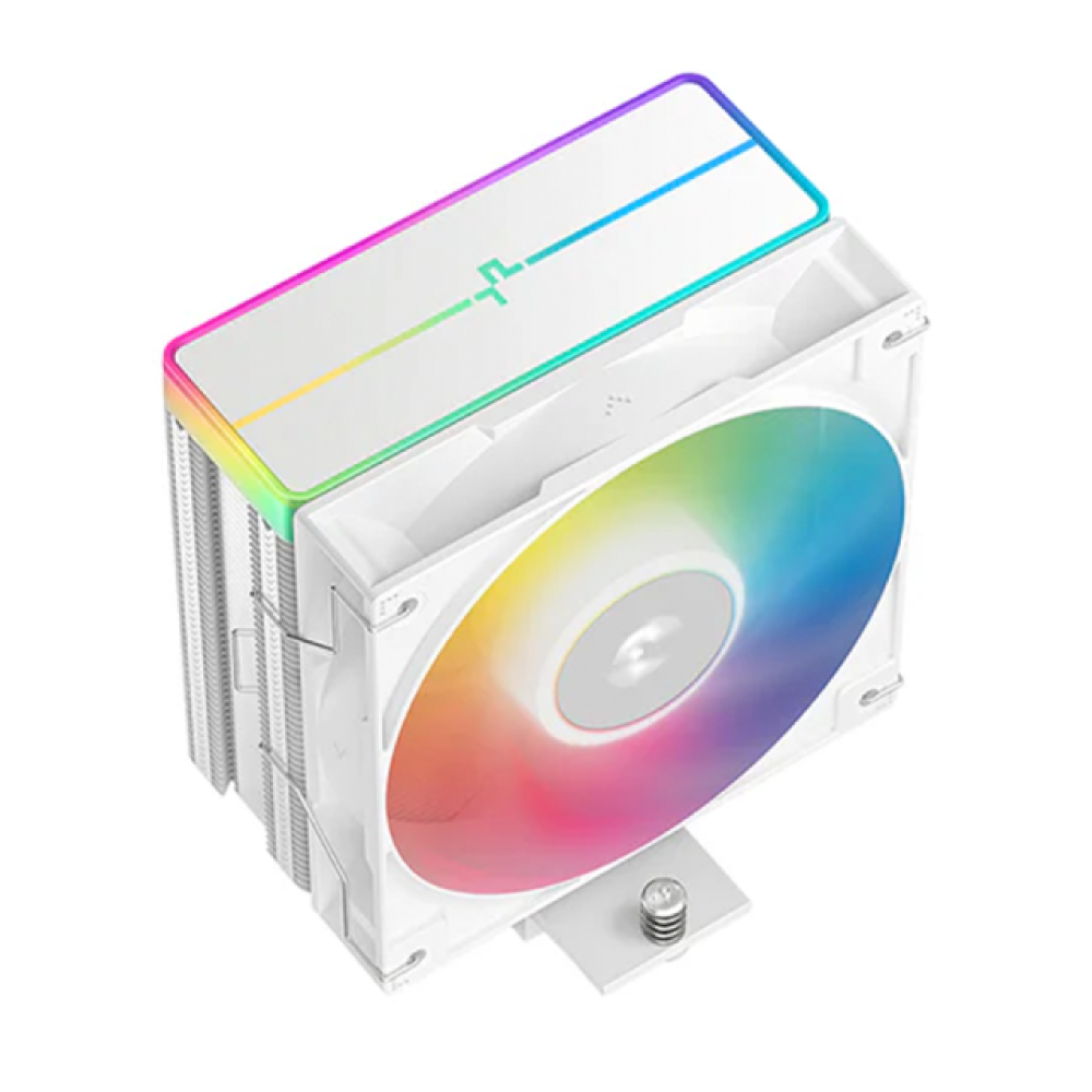 Disipador de Aire DeepCool AG400 BK ARGB V2, 1 Torre 1 Ventilador 120mm ARGB, Color Blanco