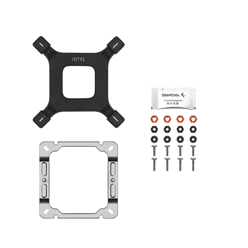 Disipador de Aire DeepCool AG400 BK ARGB V2, 1 Torre 1 Ventilador 120mm ARGB, Color Blanco