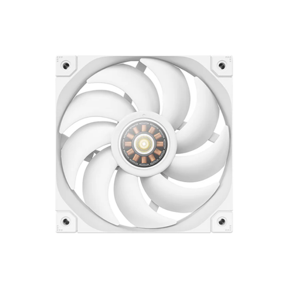 Kit de 3 Ventiladores 120mm DeepCool FT12, Color Blancos