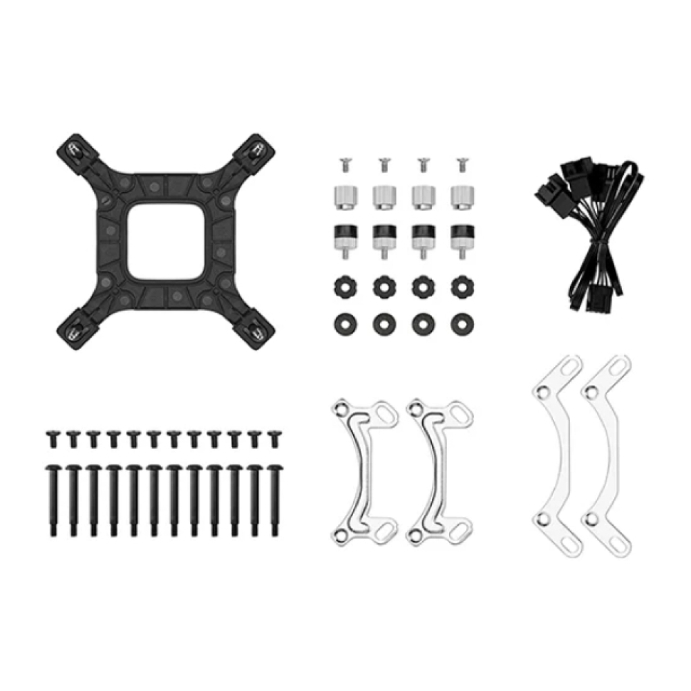 Enfriamiento Liquido 360mm DeepCool LE360 V2, ARGB, Color Negro