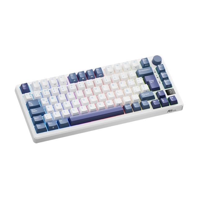 Teclado Royal Kludge RKM75 Taro Milk