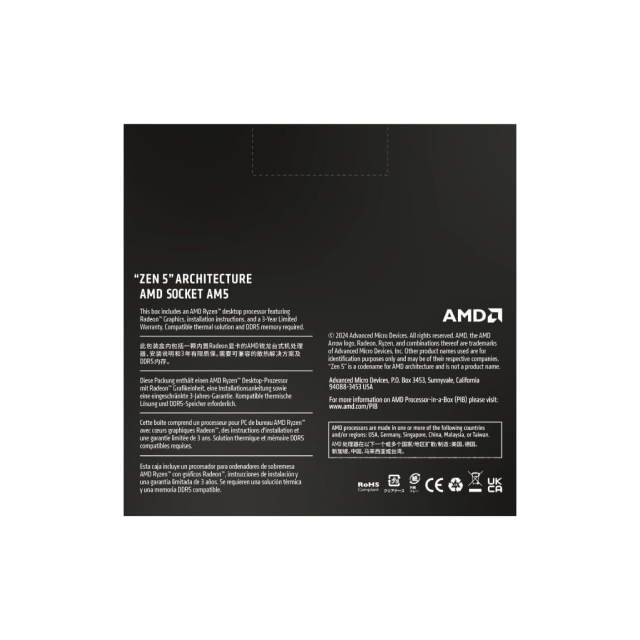 Procesador AMD Ryzen 9 9900X AM5