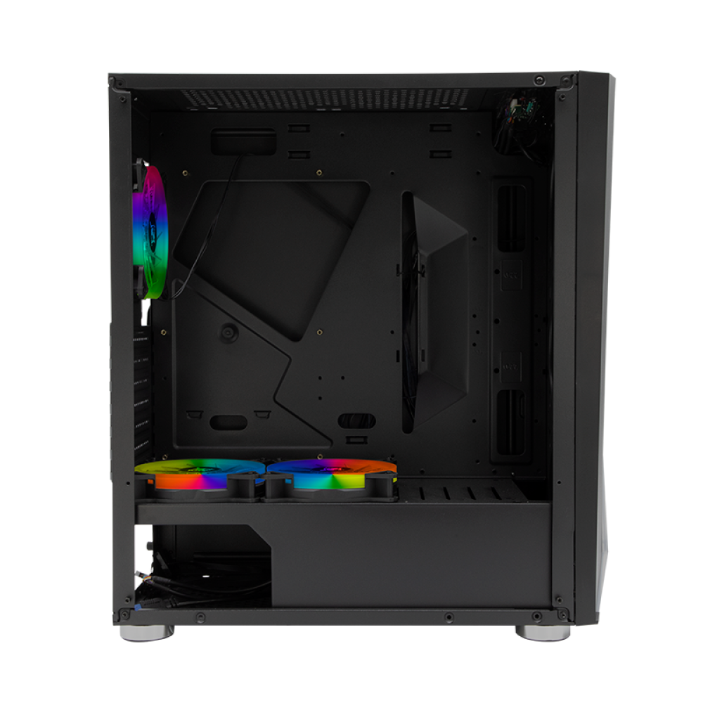 GABINETE GAMING ATX YEYIAN ARMAGEDDON 2200 - GABINETE, ATX, NEGRO / MULTICOLOR, YGA-68809