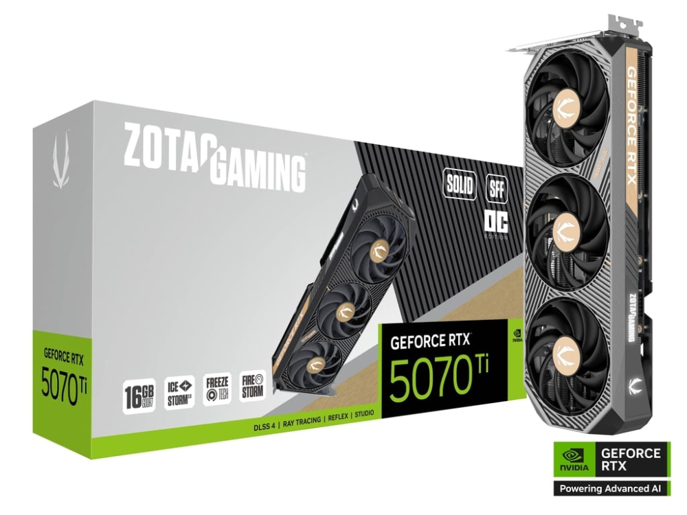 GPU RTX5070Ti ZOTAC SOLID SFF