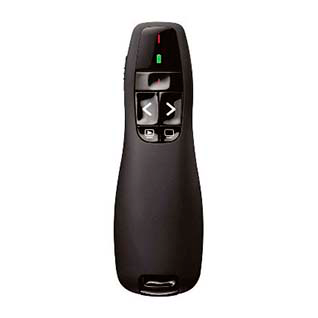 APUNTADOR Y PRESENTADOR LASER NEGRO BROB