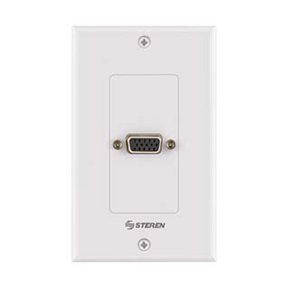 Faceplate con VGA Steren 500-550