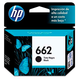 CARTUCHO HP 662 NEGRO