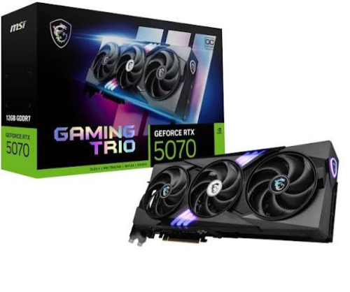 GPU RTX5070 MSI GAMING TRIO 12GB