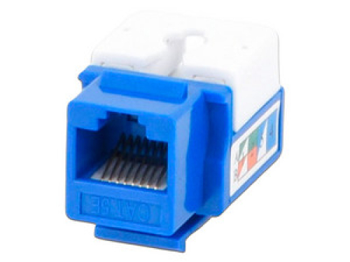 JACK UTP CAT5E LINKEDPRO LPKJ505BU CON CUBIERTA AZUL