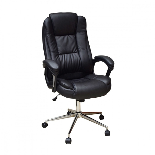 Naceb Silla Ejecutiva con Reposabrazos, Negro