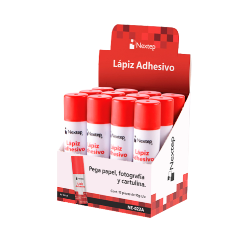 Lapiz Adhesivo Nextep 10 Gramos C/12 NE-022A