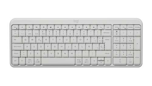 TECLADO LOGITECH K250 COMPACTO BLANCO