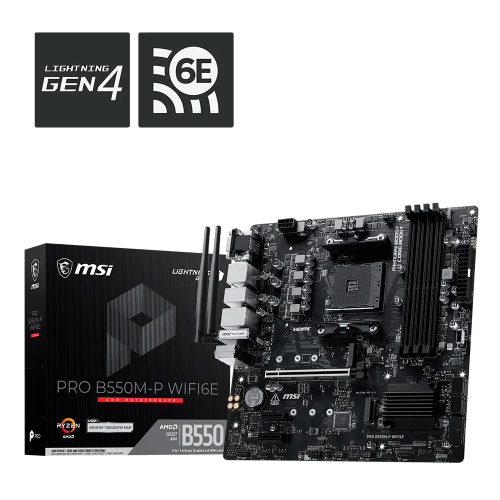 Motherboard Msi Pro B550m- P Wifi 6R