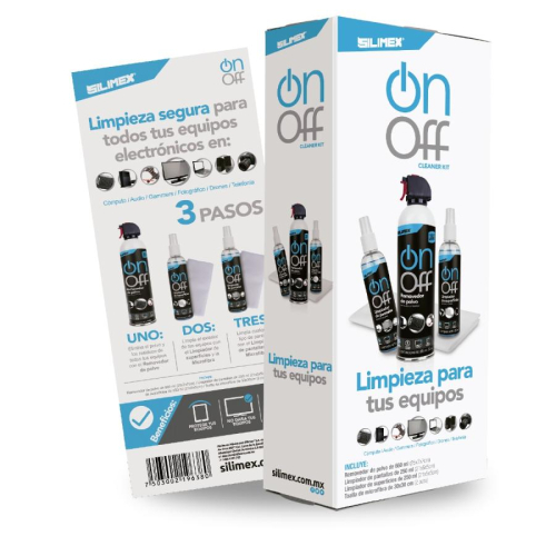 Kit de Limpieza Silimex On Off 3 Pasos