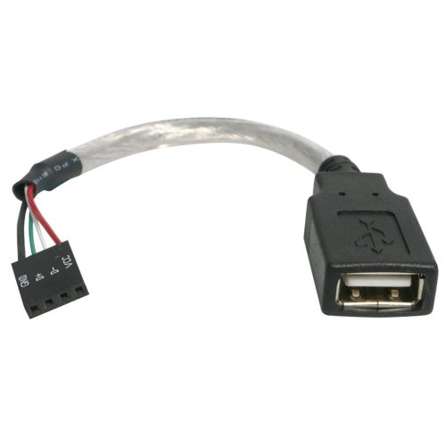 Adaptador USB-A 2.0 Hembra a IDC 4 Pines Hembra 15cm Startech USBMBADAPT, 480Mbps