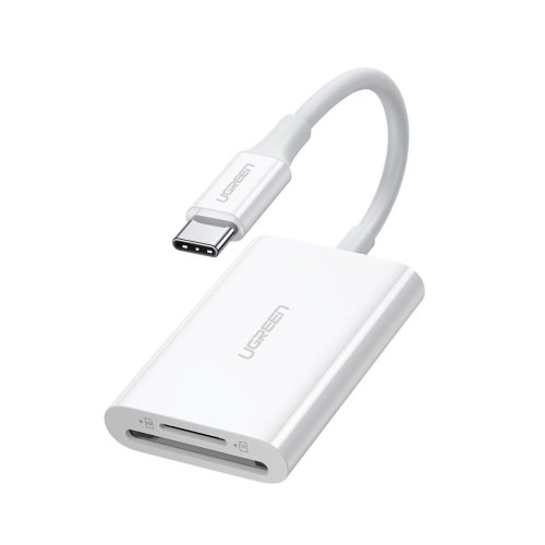 Lector de tarjetas Ugreen 35506 tipo C blanco