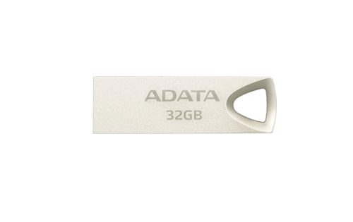 Memoria USB-A 32GB Adata UV210, USB 2.0, Metálica, Color Dorado