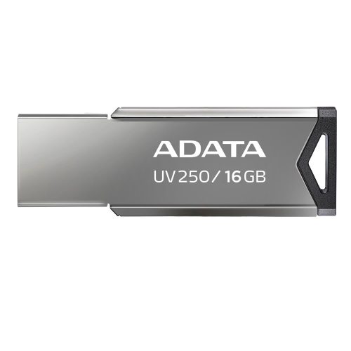 Memoria USB-A 16GB Adata UV250, USB 2.0, Metálica, Color Plata
