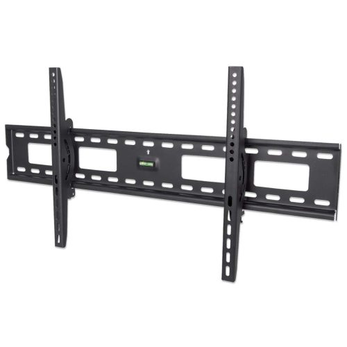 Soporte Inclinable de pared para TV, Manhattan 423830, de 37" a 86", hasta 75kg, VESA 800x400 Max, Color Negro