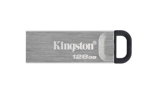 Memoria USB-A 128GB Kingston DataTraveler Kyson, USB 3.2 Gen 1, 200MB/s, Metalica