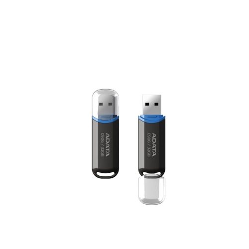 Memoria USB-A 32GB Adata C906, USB 2.0, Color Negro