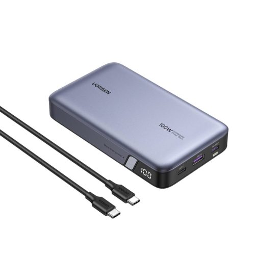 Power Bank Ugreen Nexode 25188, 20,000mAh, 100W, 3 Puertos