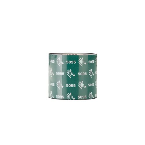Zebra Ribbon Resina 5095, 60mm x 450m, Negro, Premium