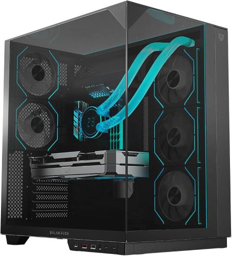 Gabinete Balam Rush  MAJESTIC 7600 Negro