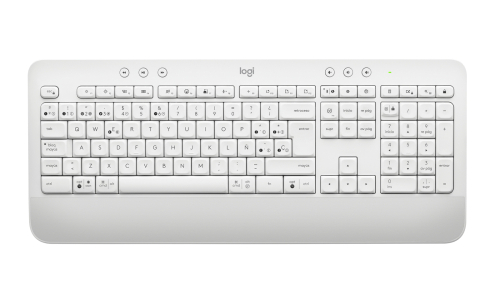 Logitech Signature K650 Comfort Teclado inalámbrico de tamaño completo con reposamuñecas