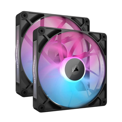 Ventiladores Corsair RX140 RGB Negro