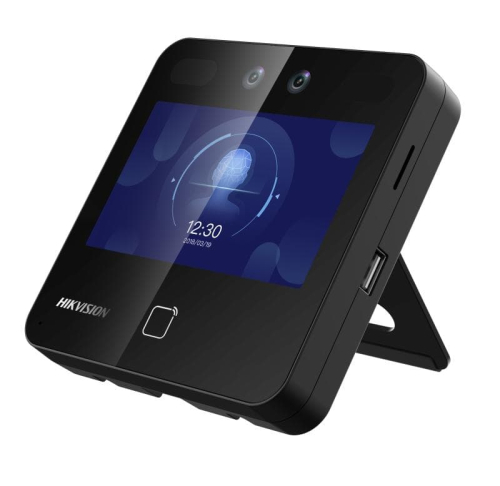 Terminal Facial Biometrico HikVision DS-K1T343MWX, WIFI, 1500 Rostros y 3,000 Tarjetas, Cámara 2MP, Pantalla táctil 4.3"