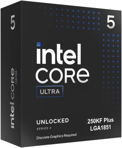 Procesador LGA1851 Intel Core Ultra 5 250KF Plus, 18 N&uacute;cleos (6P+12E), Requiere Tarjeta de Video, Requiere Disipador