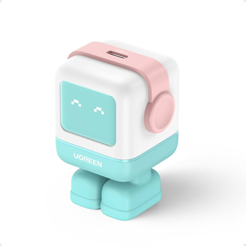 Cargador Nexode mini 30W Robot rosa/azul