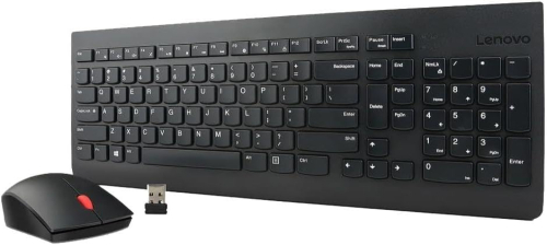 Kit Teclado y Mouse Lenovo Inalámbrico Inglés