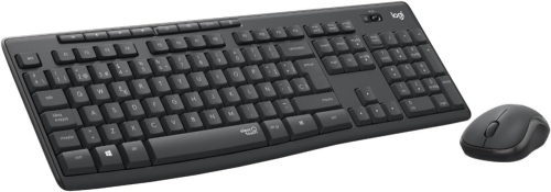 Kit de Teclado y Mouse Inal&aacute;mbrico Logitech MK295 SILENT, RF, Color Negro, Espa&ntilde;ol
