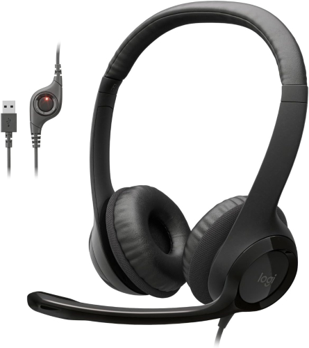 DIADEMA ALAMBRICA LOGITECH H390