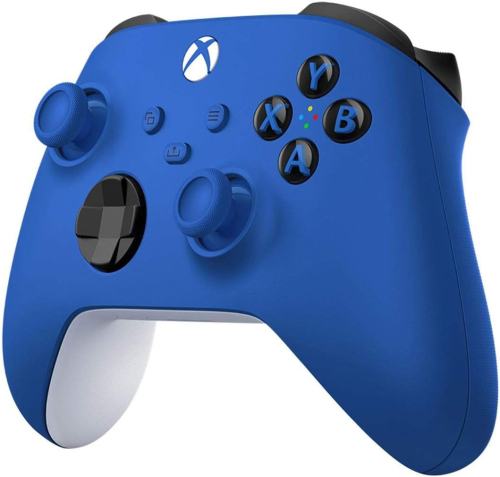 CONTROL XBOX SHOCK AZUL WRLS