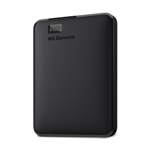 Disco Duro Externo 2.5" 1TB Western Digital Elements, USB-A 3.2 Gen 1, Color Negro