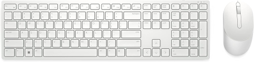 Kit teclado y mouse Dell KM5221W blanco espa&ntilde;ol