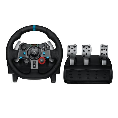 VOLANTE LOGITECH G29 DRIVING FORCE - RUEDAS + PEDALES, PLAYSTATION 4, PLAYSTATION 3, ALÁMBRICO, NEGRO