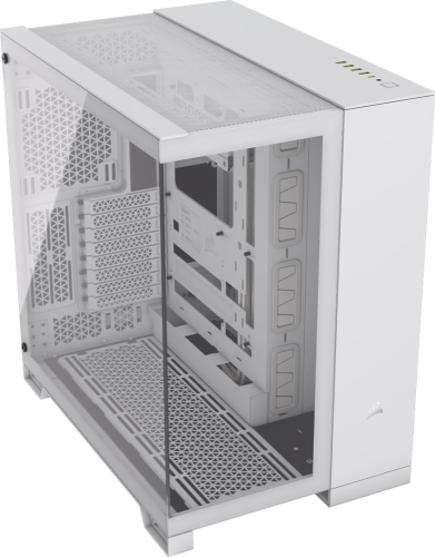 Gabinete E-ATX Corsair 6500X, Sin Ventiladores, Radiador 360mm Max, Color Blanco