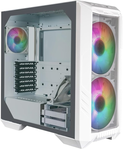 Gabinete Cooler Master HAF 500 Blanco